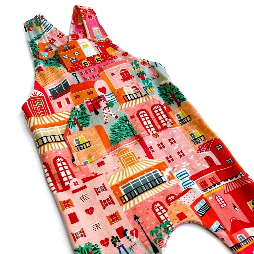 18-24M Valentines Day Toddler Overalls | More Fun Please - Picture 3 of 10